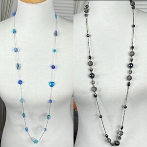 Two Cookie Lee Long Necklaces